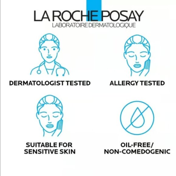 La Roche-Posay Glycolic B5 Serum Dark Spot Corrector 1oz Mela-D Pigment Control - Picture 2 of 7